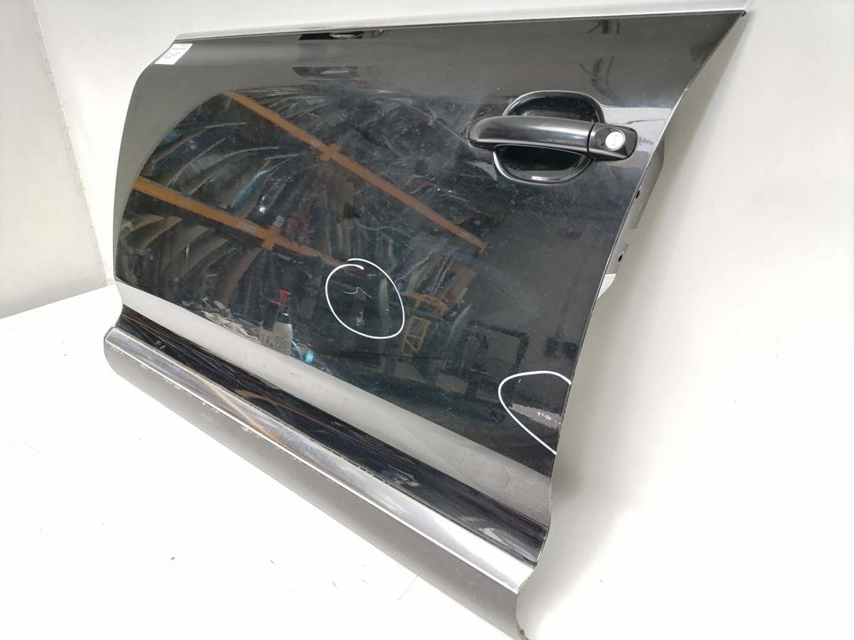 VW Touareg 7L original Tür vorn links L041 Brillantschwarz Rohbau Bj.2003